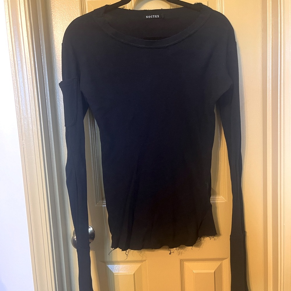 Black Noctex Zoe Longsleeve Thermal Shirt